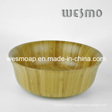 Cocina implementar bambú ensalada Bowl (wbb0409d)